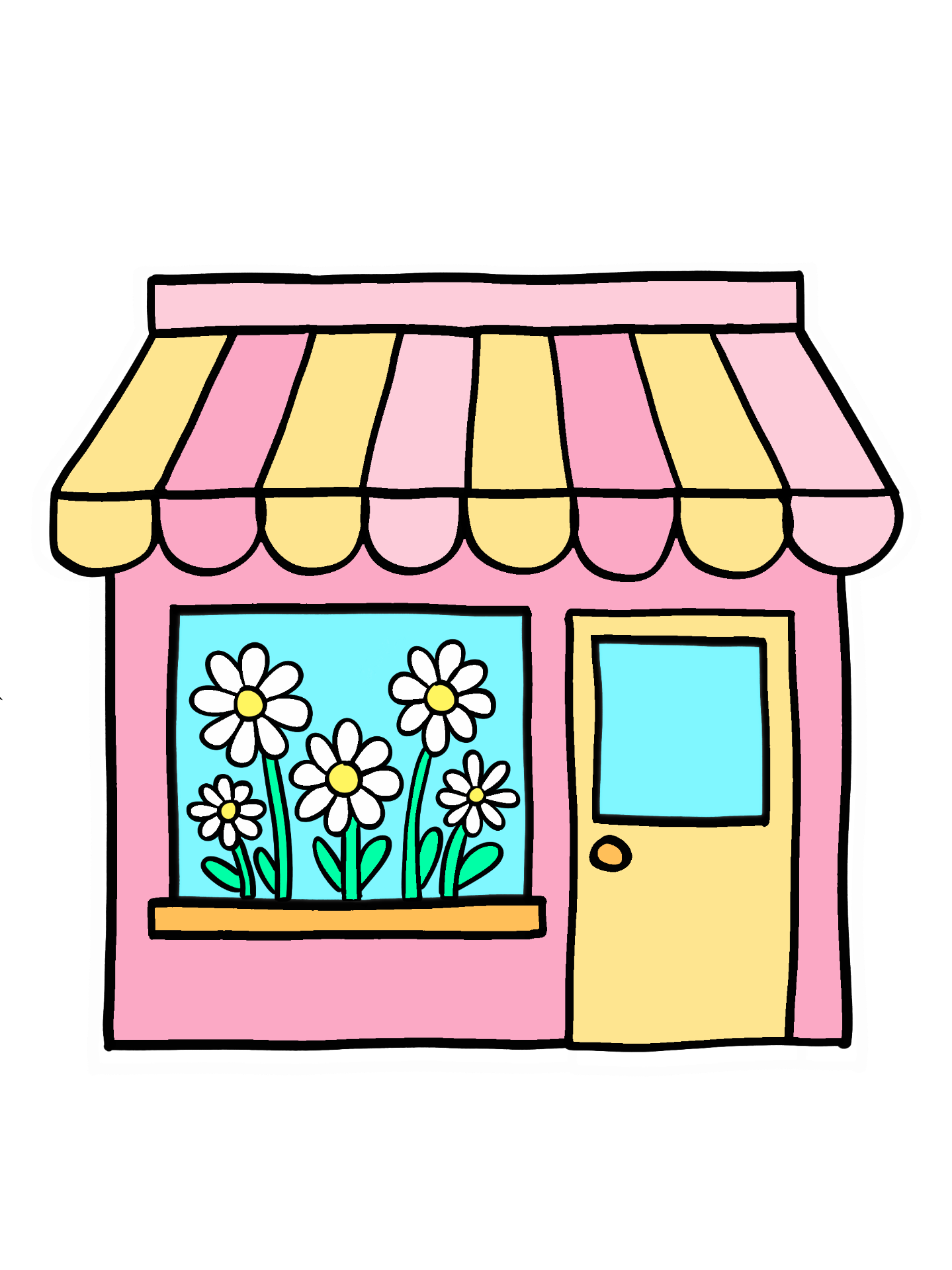 The Flower Shop illustration