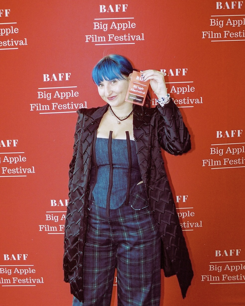 Devin Gillis on the Big Apple Film Festival red carpet
